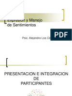 Taller Manejo de Emociones