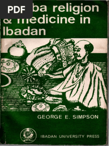 Yoruba Religion and Medicine in Ibadan PDF