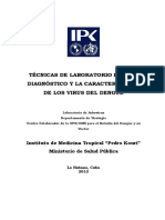 2013 Cha Tecnicas Laboratorio Dengue IPK PDF