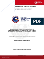 Evaluación de métodos de medición de consumo de combustible en motores diésel