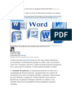 10 Ótimas Dicas para Você Usar No Programa Microsoft Word