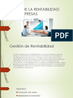 Gestion de Rentabilidad