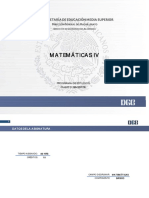 Matemáticas IV PDF