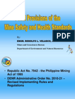 Session 9c Updates on OSH Regulations in the Mines