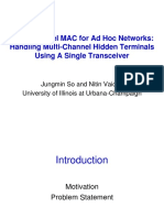 Multi-Channel MAC For Ad Hoc Networks