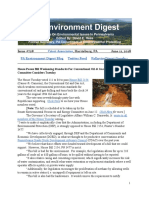 Pa Environment Digest June 11, 2018