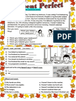 Reading Present Perfect