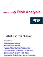 Country Risk Analysis