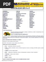 HORTALIÇAS de A a Z