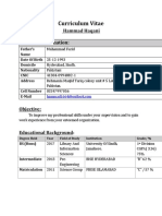 CV Hammad Haqani Library Professional