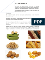 Alimentos Con Carbohidratos