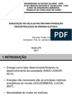 Associação de Células Peltier para geração de energia elétrica