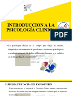 Introduccion A La Psicología Clinica PDF