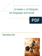 Entre Cervantes y El Quijote