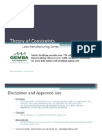 Theory of Constraints PDF