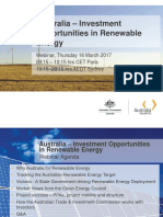 2017 Webinar - Aust Investment Opportunities Renewable Energy PDF