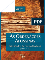 Ordenações Afonsinas-Três Séculos de Direito Medieval