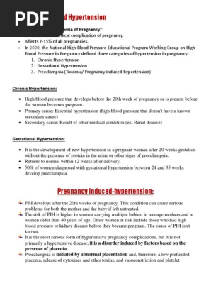 Pregnancy induced hypertension english edition