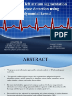 Analysis of Left Atrium Segmentation and Disease Detection Using Polynomial Kernel