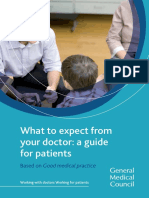 What To Expect From Your Doctor - A Guide For Patients - English 0914