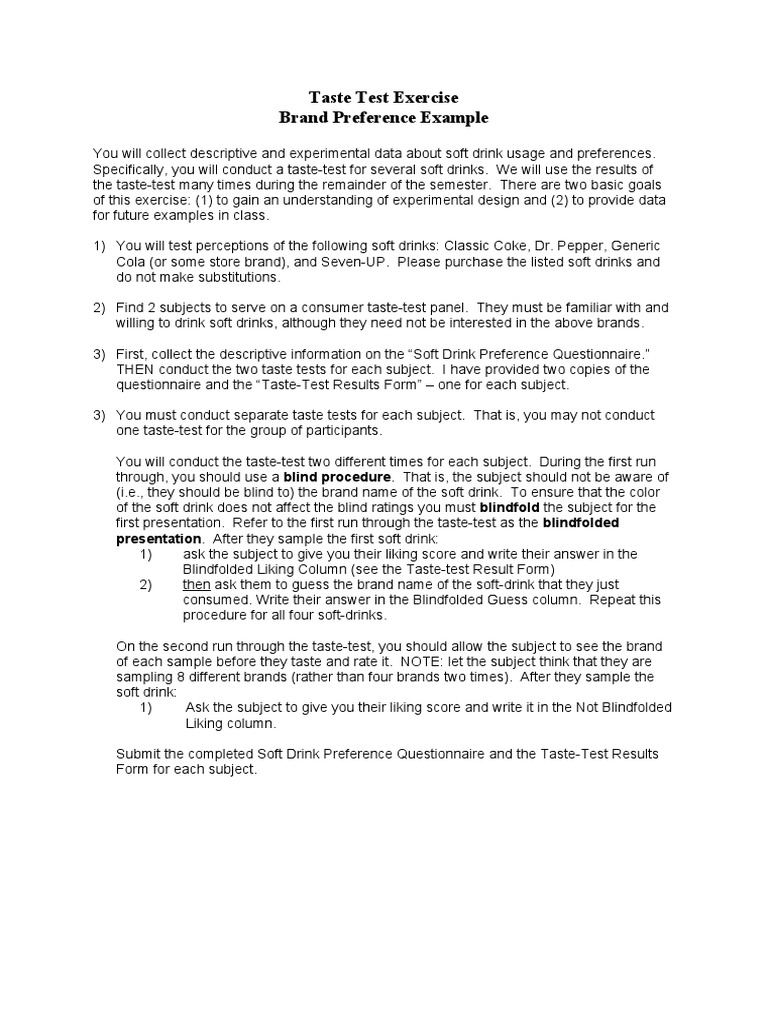 Questionnaire PDF Soft Drink Race And Ethnicity In The United