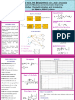 Mepco Schlenk Engineering College, Sivakasi Unified Channel Estimation and Scheduling For Massive MIMO Systems