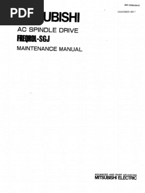 Ac Spindle FR SGJ 2 | PDF