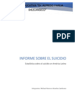 Informe sobre el suicidio