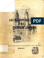 Las Iglesias Coloniales Del Puerto de Campeche PDF