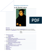Antisemitismo de Martín Lutero