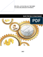 Microeconomie - Suport Curs