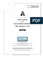C703-96 (Cold Water Meters - Fire Service Type)