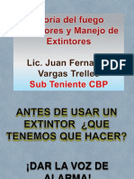 Curso Manejo de Extintores