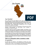 Estudio Sobre El Desarrollo Económico de San Cristóbal