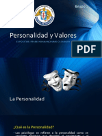 Personalidad y Valores