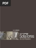 Catálogo da 17.ª Exposição da Galeria d'Arte Ortopóvoa - Do Estranho de Sofia Torres