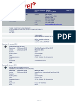 Itinerary-Departure d.23 January 2016.N384X8