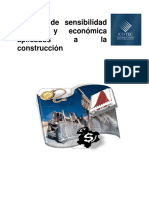 Análisis Sensibilidad Técnicos Económicos Aplicados Construcción PDF