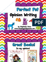 The Perfect Pet Opinion Writing
