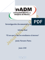 Integracion y Redaccion Del Informe Final