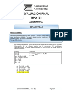 Evaluación final de Estadística II