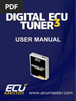 Digital ECU Tuner III Manual English