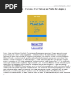 Lutar Com Palavras Coesão e Coerência ( Na Ponta Da Língua )