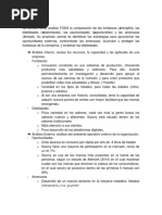 Análisis Foda, marketing