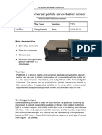 2016 product manual for PLANTOWER particle sensor