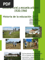 005 - Escuelas Rurales y Urbanas