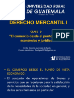 Derecho Mercantil i Clase 1