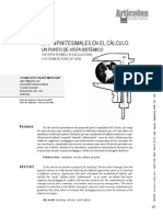Los Infinitesimales en El Calculo Un Punto de Vista Sistemico PDF