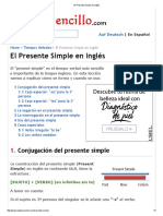 El Presente Simple en Inglés