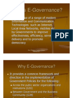 What Is E - Governance?
